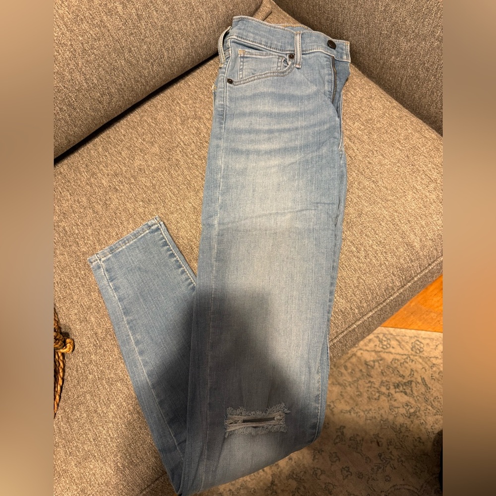 Levi Hi-rise skinny jeans